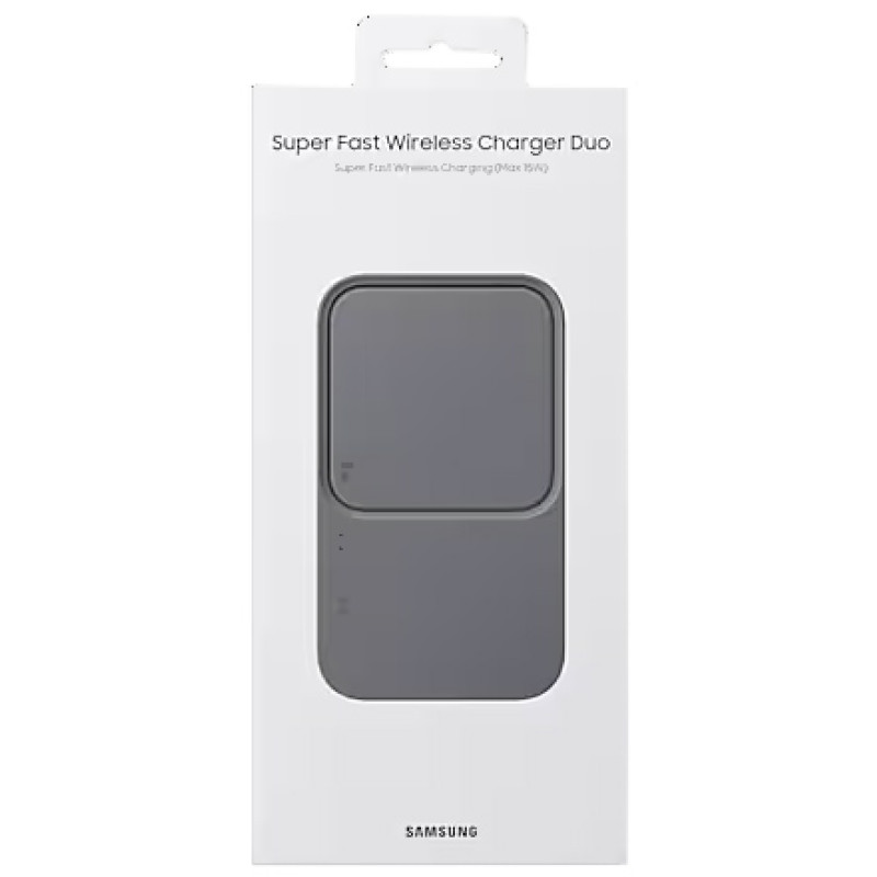 Бездротова зарядка SAMSUNG 15W Wireless Charger Duo EP-P5400TBEGEU