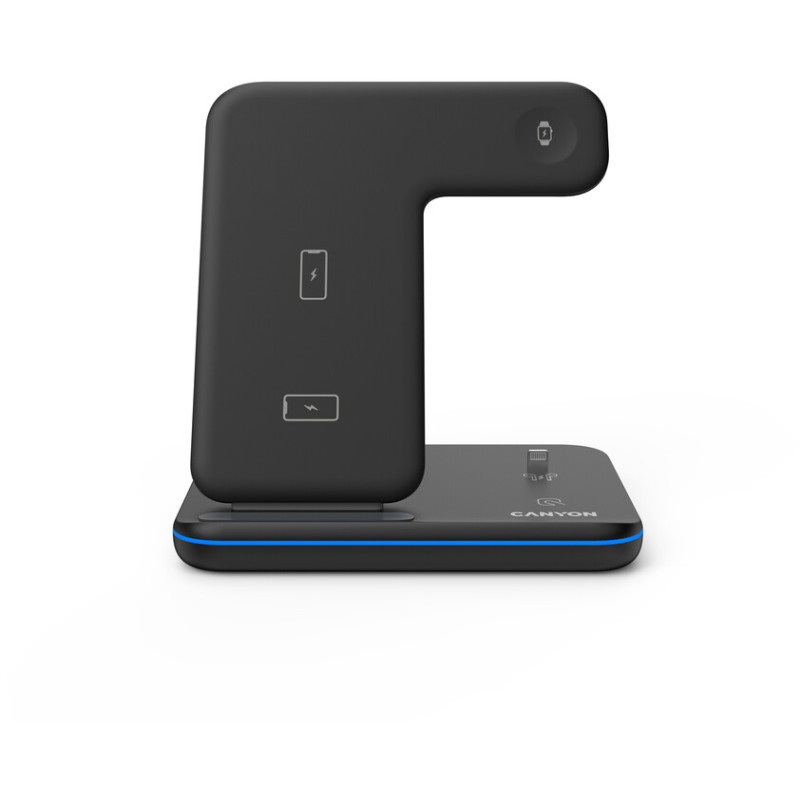 Зарядний пристрій Canyon WS-302 3in1 Wireless (CNS-WCS302B)