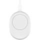 Бездротовий зарядний пристрій Belkin 15Вт Magnetic Stand Qi2 White, адаптер USB-C 20Вт (WIA008VFWH)