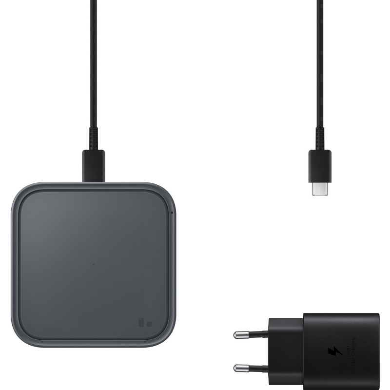 Бездротова зарядка SAMSUNG 15W Wireless Charger Pad EP-P2400TBEGEU