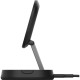 Бездротовий зарядний пристрій Belkin 15Вт Magnetic Stand Qi2 Black, адаптер USB-C 20Вт (WIA008VFBK)