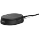 Бездротовий зарядний пристрій Belkin 15Вт Magnetic Stand Qi2 Black, адаптер USB-C 20Вт (WIA008VFBK)