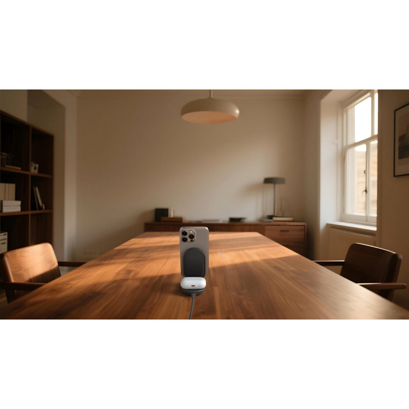 Бездротовий зарядний пристрій Belkin UltraCharge Pro 2в1 25Вт Black (WIZ039KQBK)