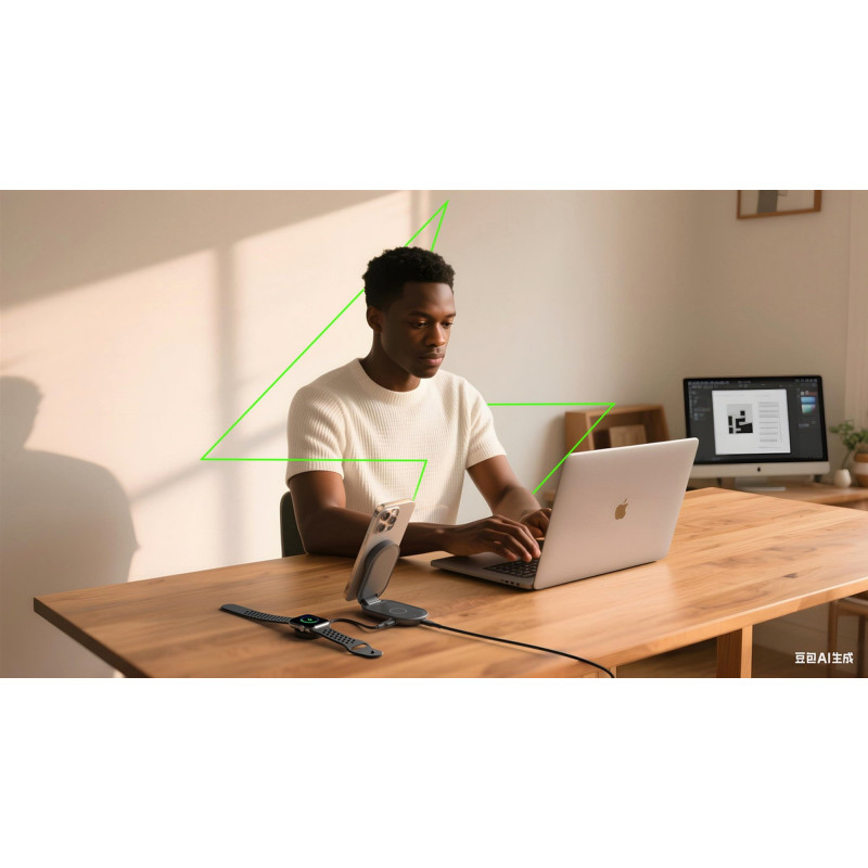 Бездротовий зарядний пристрій Belkin UltraCharge Pro 2в1 25Вт Black (WIZ039KQBK)