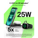 Бездротовий зарядний пристрій Belkin UltraCharge Pro 2в1 25Вт Black (WIZ039KQBK)