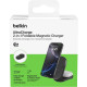 Бездротовий зарядний пристрій Belkin UltraCharge Pro 2в1 25Вт Black (WIZ039KQBK)