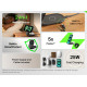 Бездротовий зарядний пристрій Belkin UltraCharge Pro 2в1 25Вт Black (WIZ039KQBK)