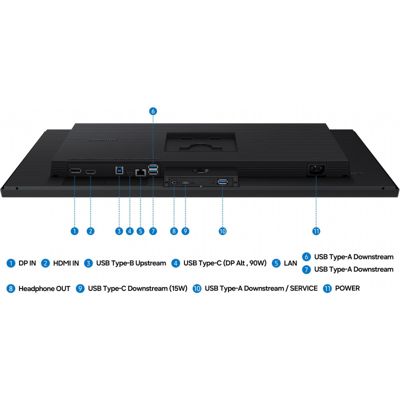 Монiтор SAMSUNG LS27H804UAIXUA