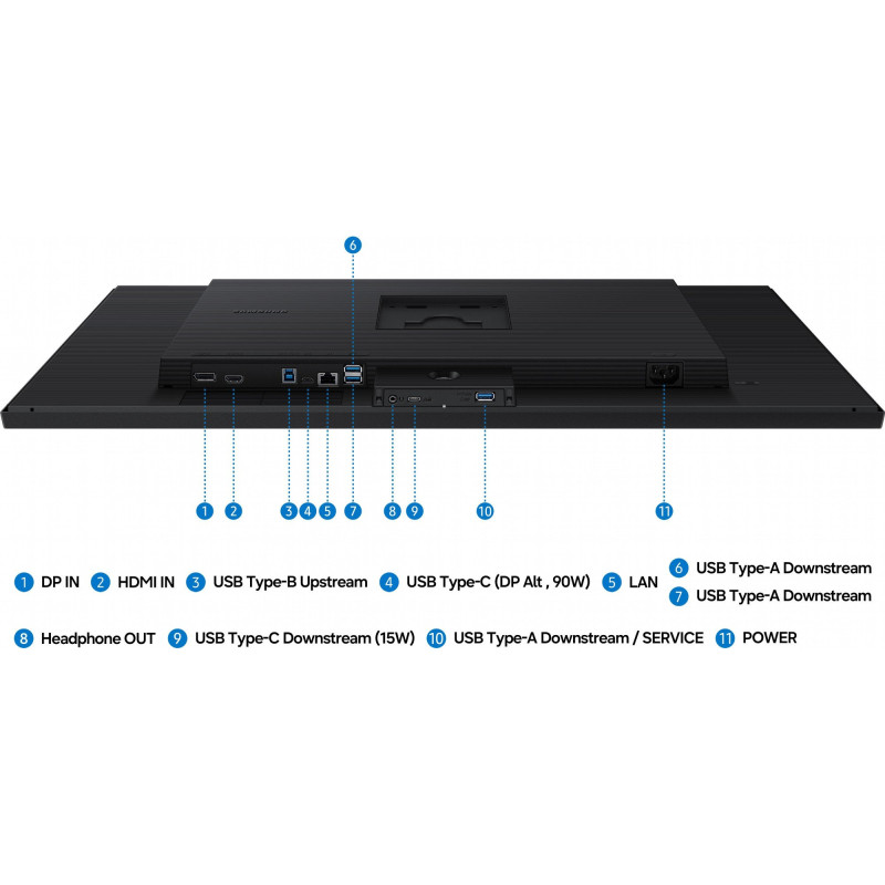 Монітор Samsung ViewFinity S8 (LS32H804UAIXUA)