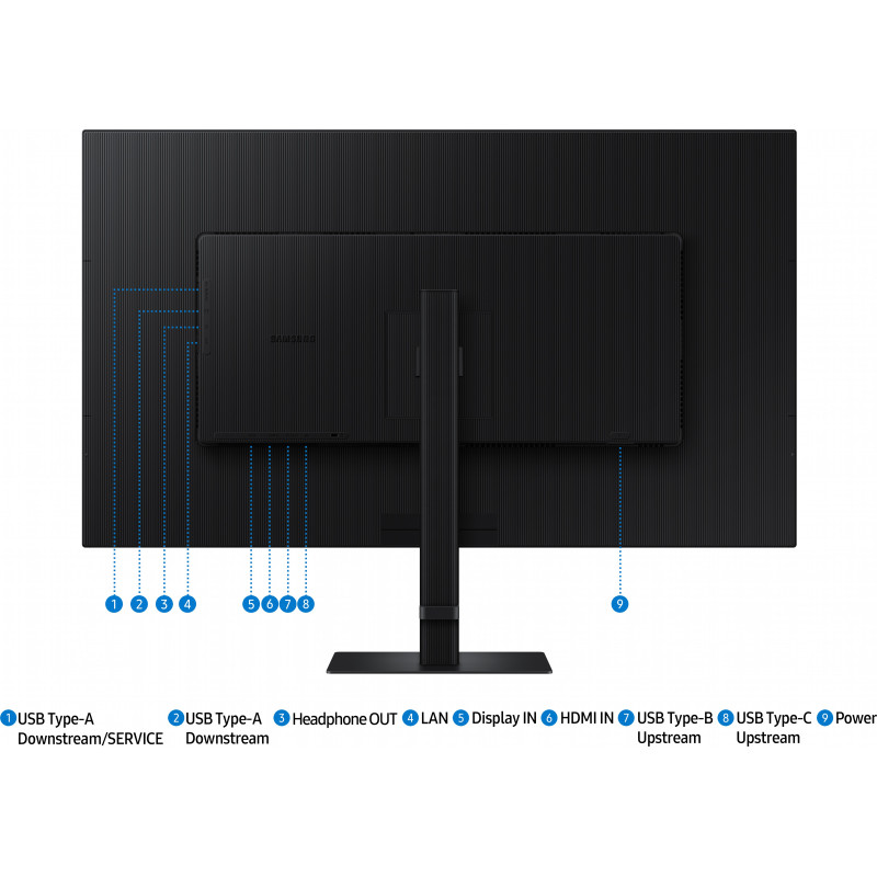 Монітор Samsung ViewFinity S8 S80UD UHD Monitor (LS37D802UAIXCI)