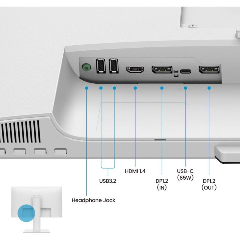 Монітор BenQ GW2786TC (9H.LMNLB.QBE)