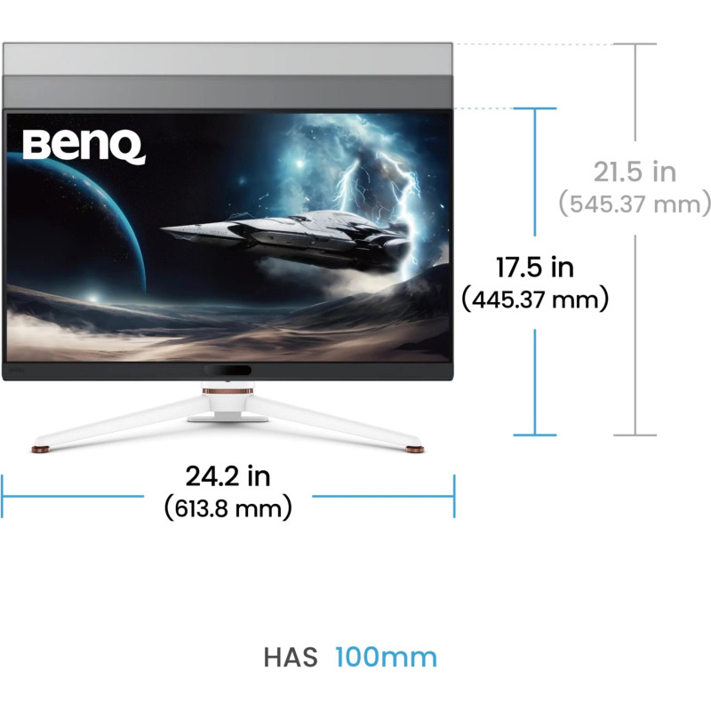 Монітор BENQ EX271U White (9H.LN2LB.TBE)