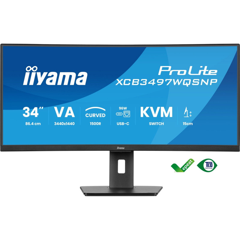 Монітор iiyama XCB3497WQSNP-B1
