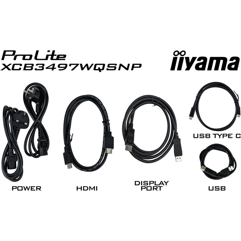 Монітор iiyama XCB3497WQSNP-B1
