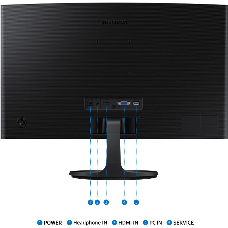Монітор SAMSUNG LS24D360GAIXCI