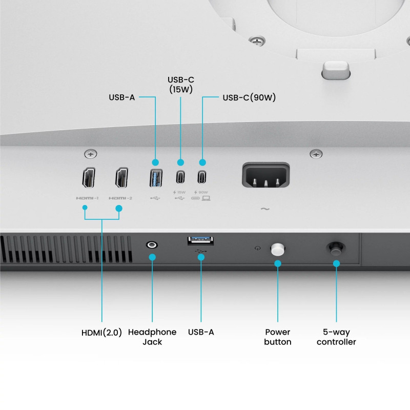 Монітор BENQ MA320UP Silver-Grey (9H.LP9LB.QBE)