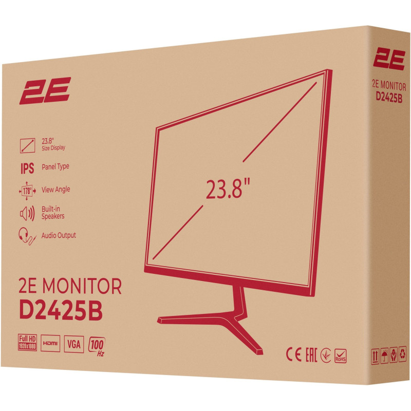 Монітор 2E D2425B (2E-D2425B-01.EU)