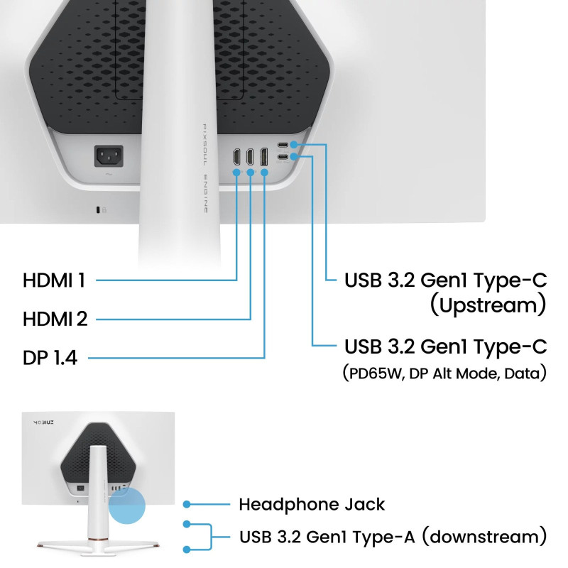 Монітор BENQ EX271Q (9H.LNCLB.QBE)