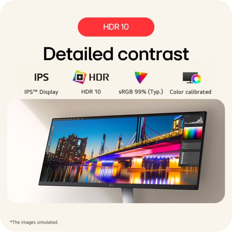 Монітор LG 29U531A-W