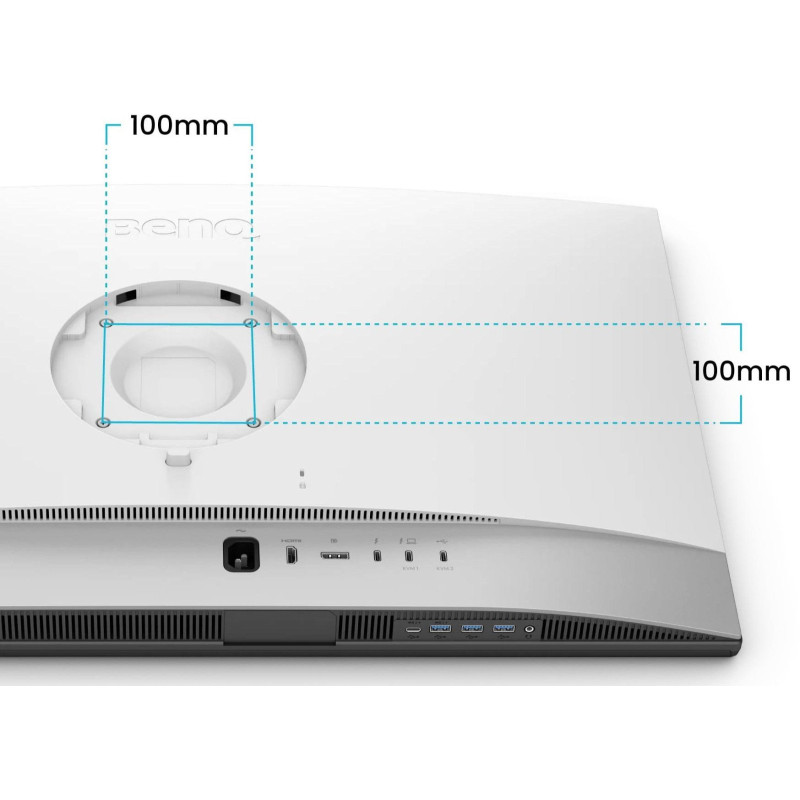 Монітор BENQ PD3226G White-Silver (9H.LMVLA.TBE)