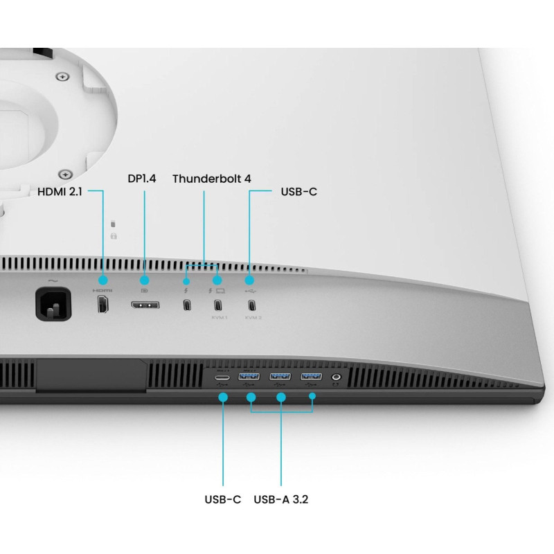 Монітор BENQ PD3226G White-Silver (9H.LMVLA.TBE)