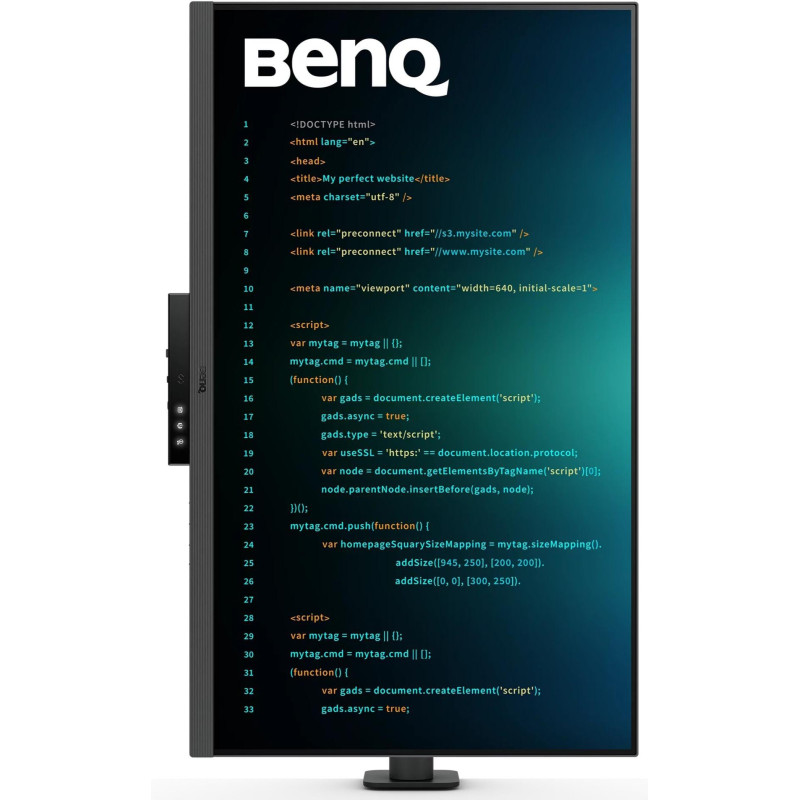 Монітор BENQ RD320UA Metallic Grey (9H.LMTLA.TBE)
