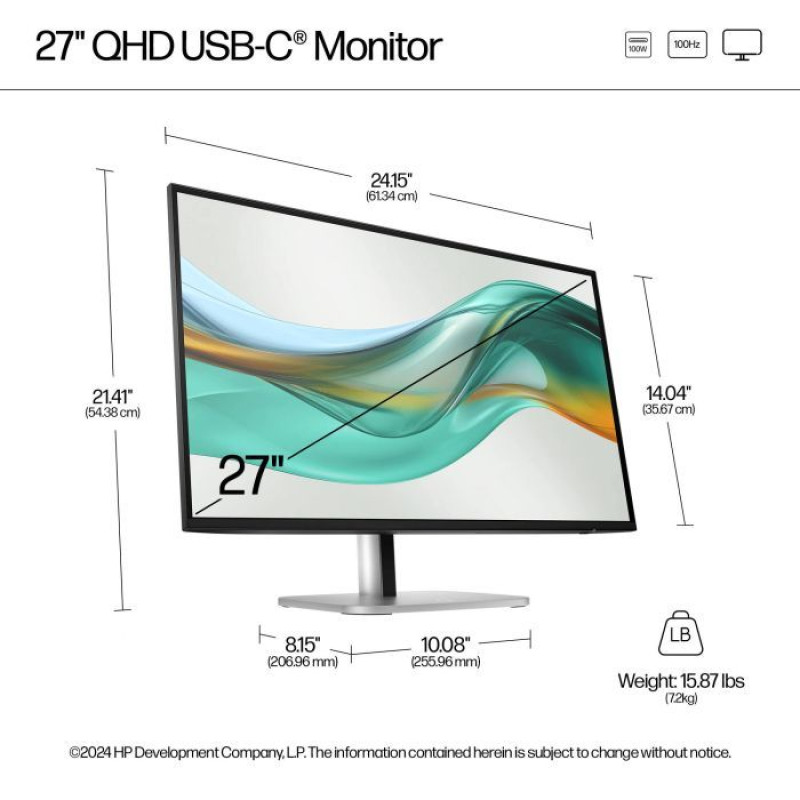 Монітор HP S5 Pro 527pu (9E0G5AA)