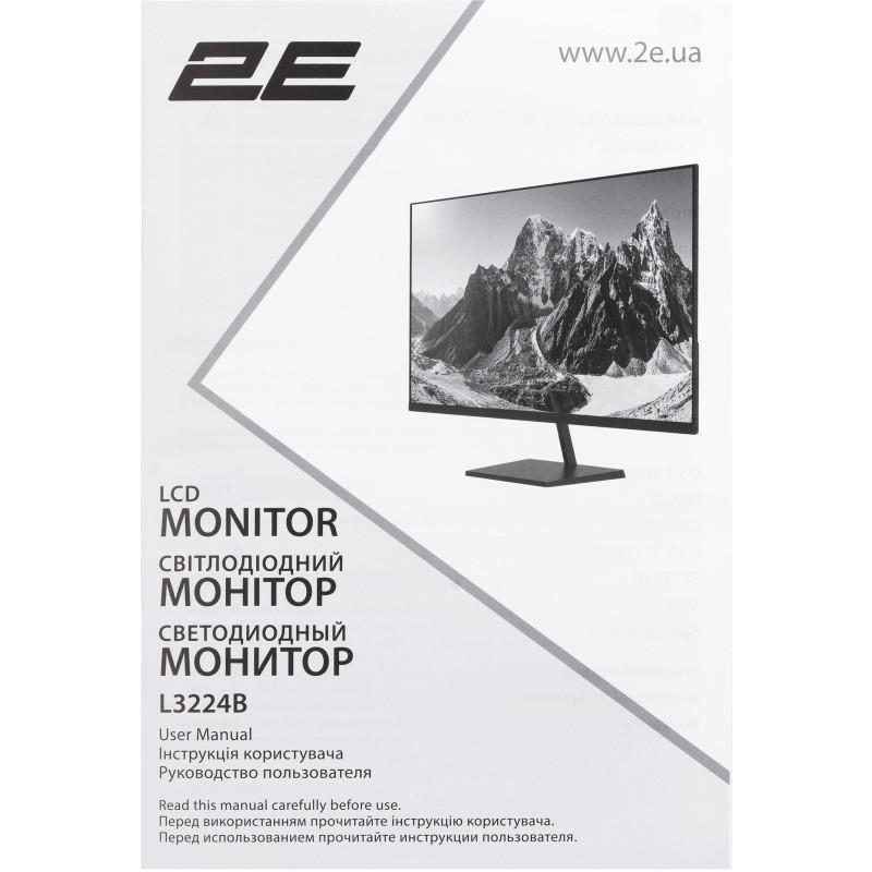 Монітор 2E L3224B (2E-L3224B-01.UA)