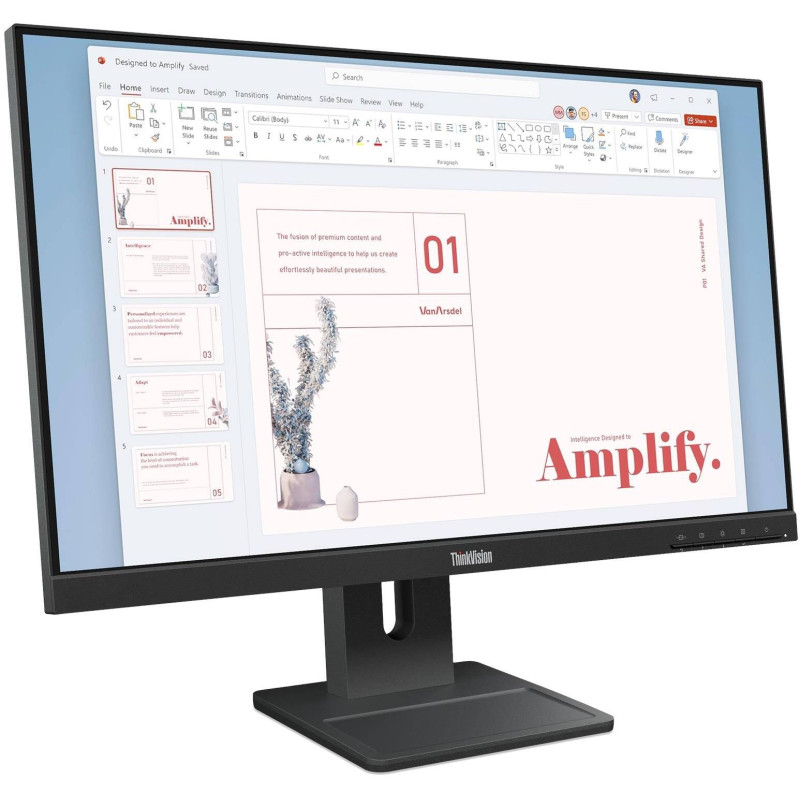 Монітор Lenovo ThinkVision E24-40 (64BAMAT1UA)