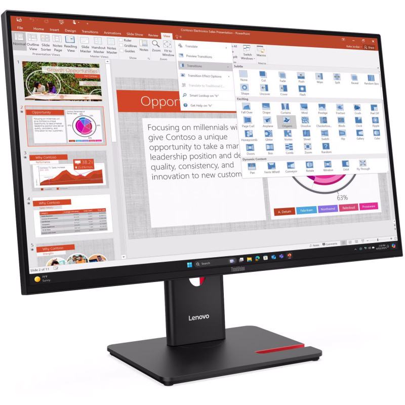 Монітор Lenovo T27-40 (64A5MAT6UA)