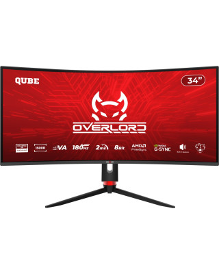 Монітор QUBE Overlord C34UQ180H