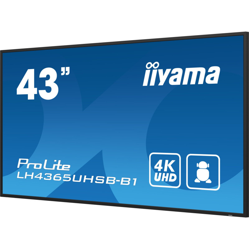 Монітор Iiyama LH4365UHSB-B1