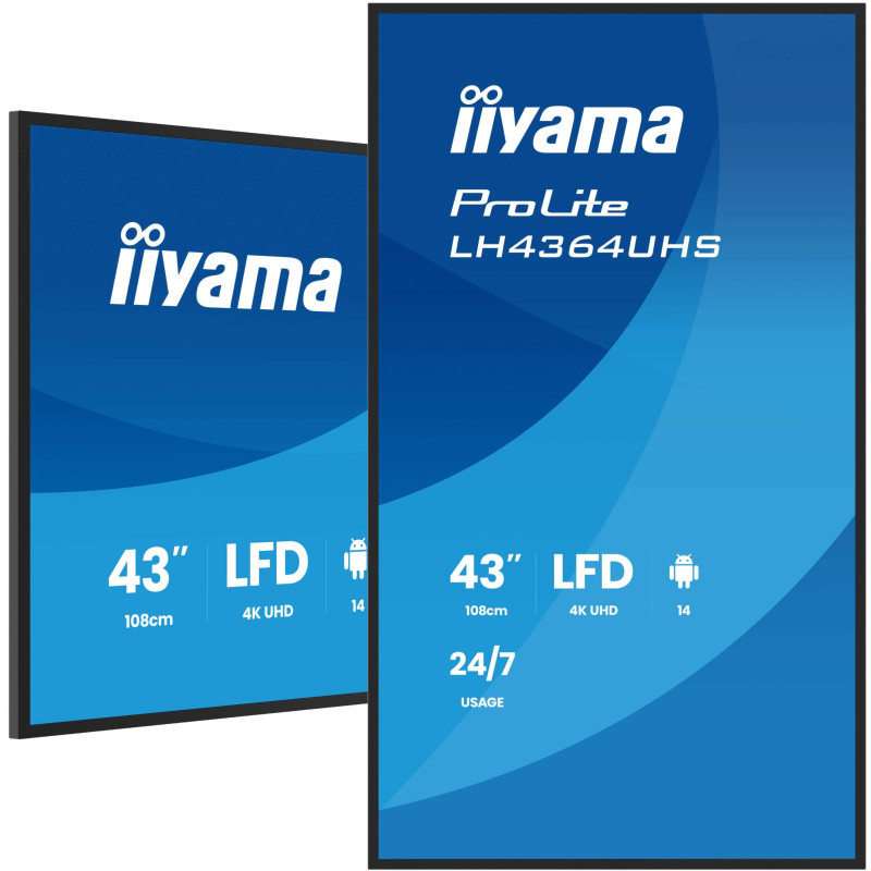 Монітор Iiyama LH4364UHS-B1AG