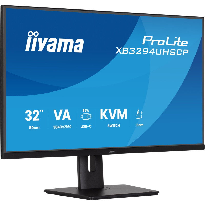 Монітор iiyama XB3294UHSCP-B1