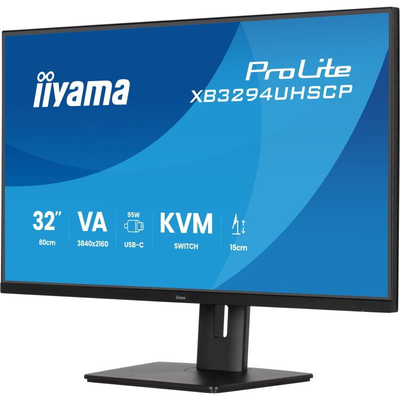 Монітор iiyama XB3294UHSCP-B1