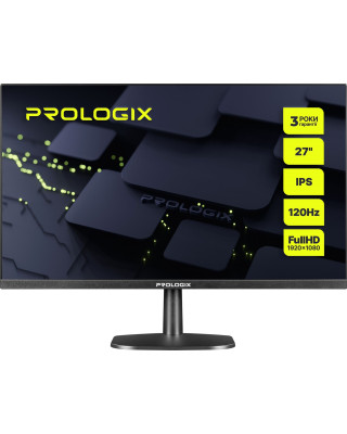 Монітор Prologix P2725HV Black