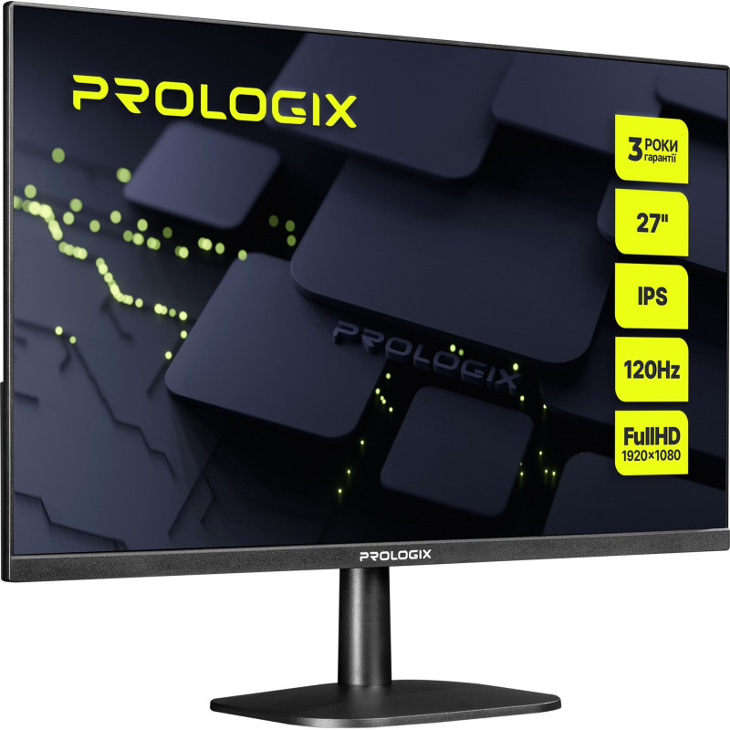 Монітор Prologix P2725HV Black