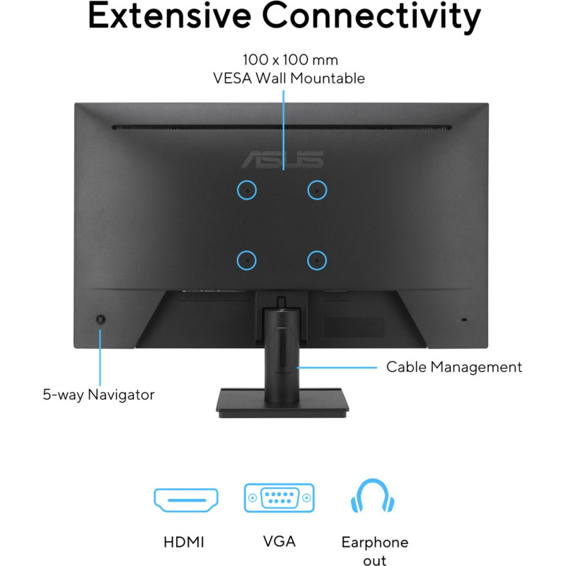 Монітор Asus VA279HG (90LM04J1-B02371)