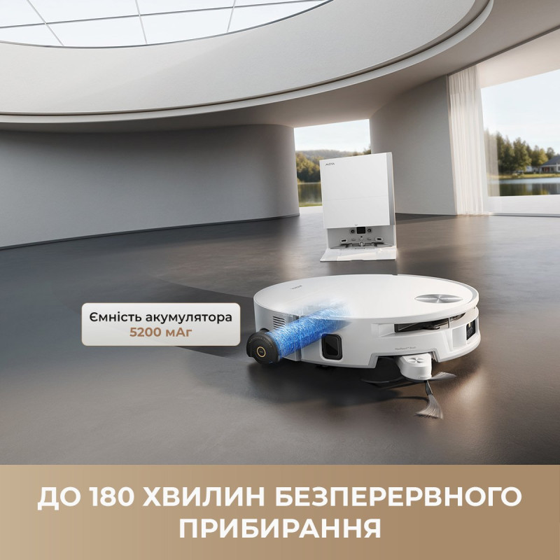 Робот-пилосос Mova S70 Roller White (RLZ12SE-Wh)