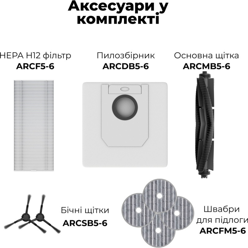 Робот-пилосос AENO RC5S (ARC0005S)