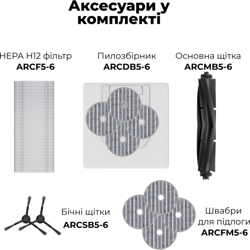 Робот-пилосос AENO RC6S (ARC0006S)