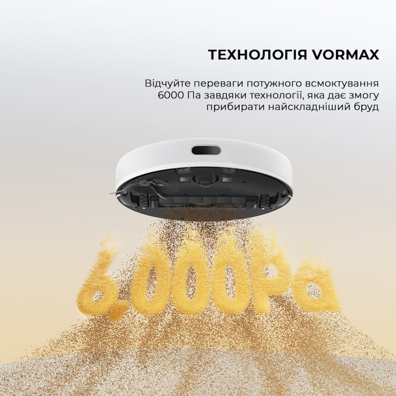 Робот-пилосос Dreame D9 MAX White Gen 2 (RLD34GA-Wh)