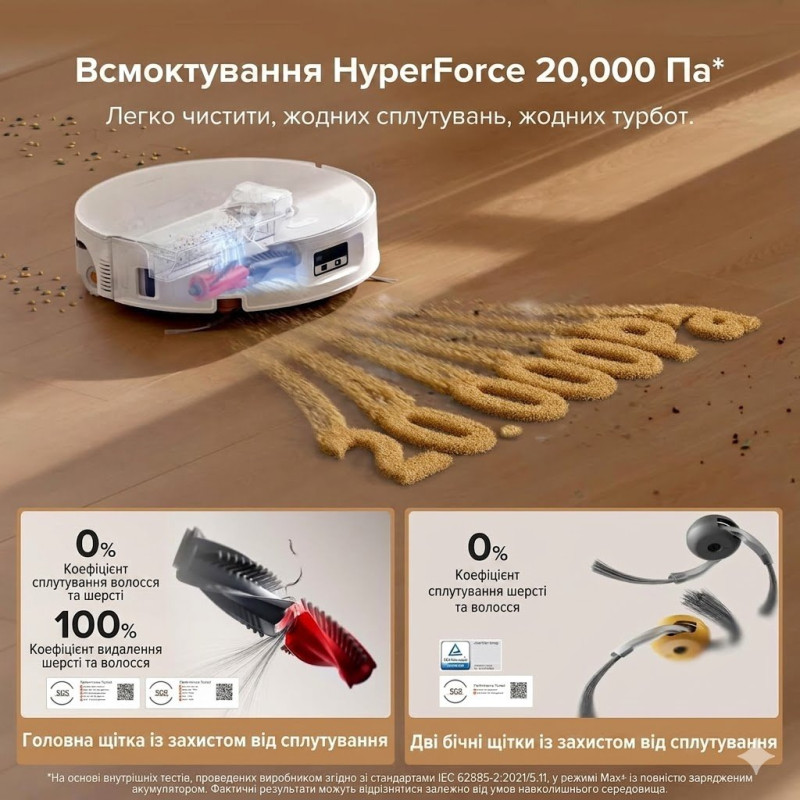 Робот-пилосос RoboRock Qrevo Curv 2 Flow
