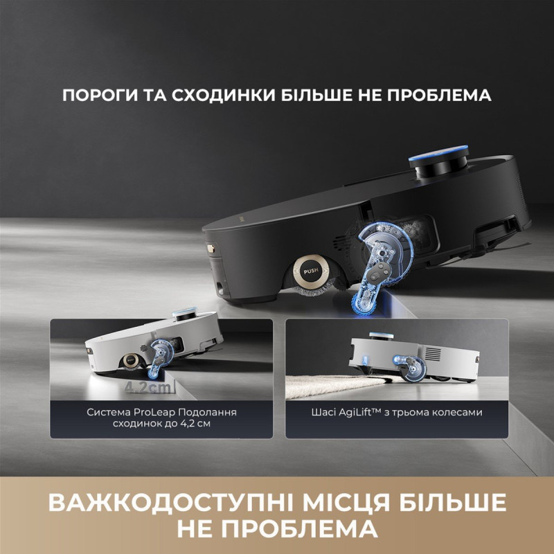 Робот-пилосос DREAME Aqua 10 Ultra Roller Complete White (RLH71DE-1-WH)