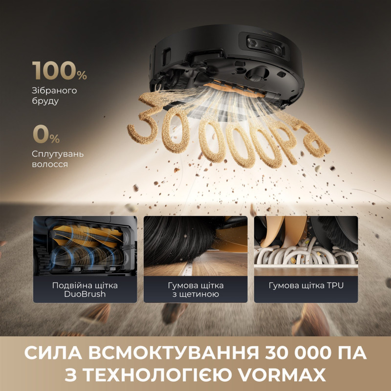 Робот-пилосос DREAME Aqua 10 Ultra Roller Complete White (RLH71DE-1-WH)