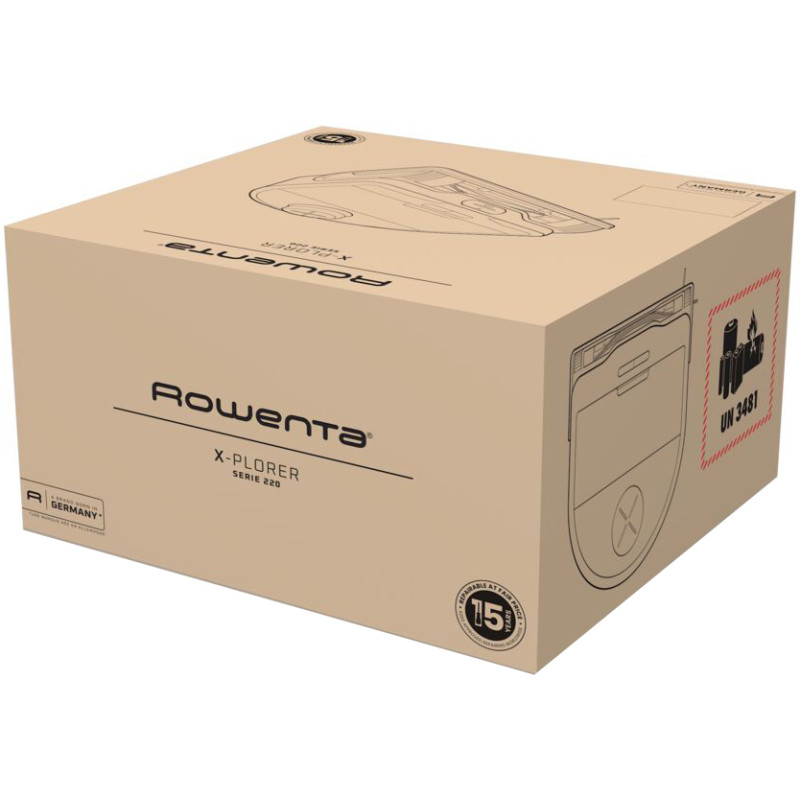 Робот-пилосос Rowenta X-Plorer Serie 220 (RR9465WH)