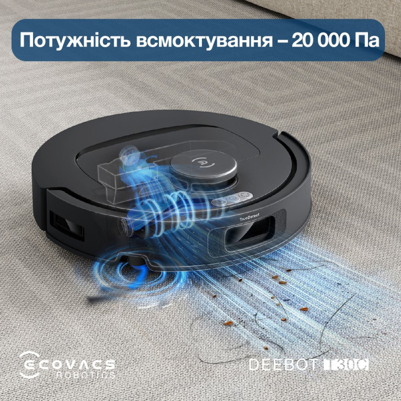Робот-пилосос ECOVACS DEEBOT T30C DLX71 BLACK