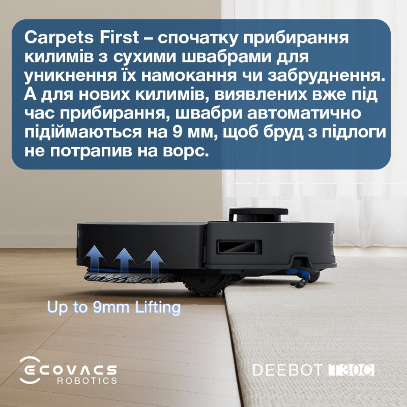 Робот-пилосос ECOVACS DEEBOT T30C DLX71 BLACK