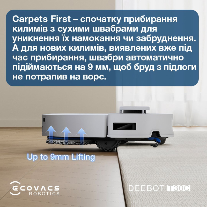 Робот-пилосос ECOVACS DEEBOT T30C DLX71 WHITE