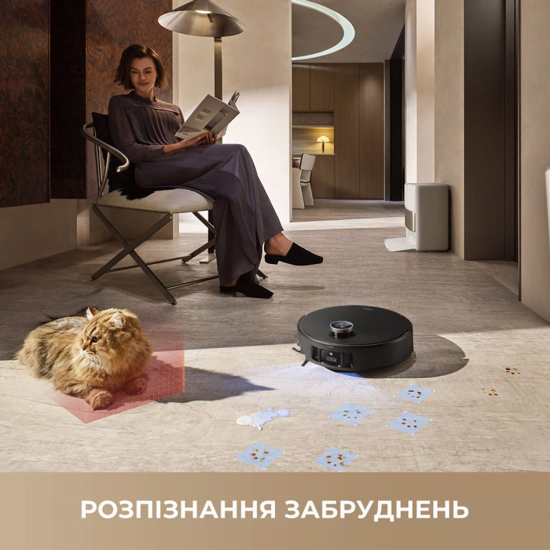 Робот-пилосос Mova V50 Ultra Complete Black (RLV72LE-1-bl)